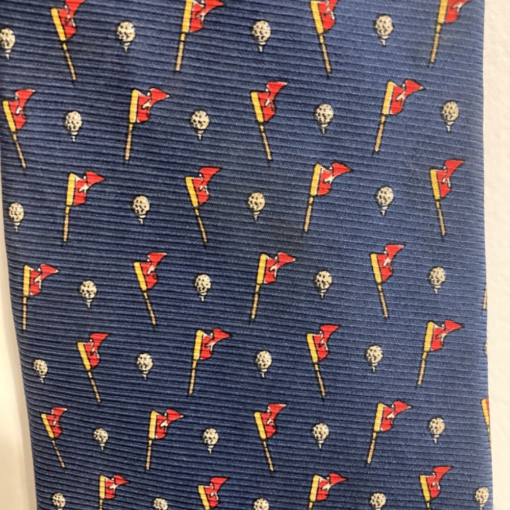 Men’s Ralph Lauren Gold Tie - Picture 4 of 4